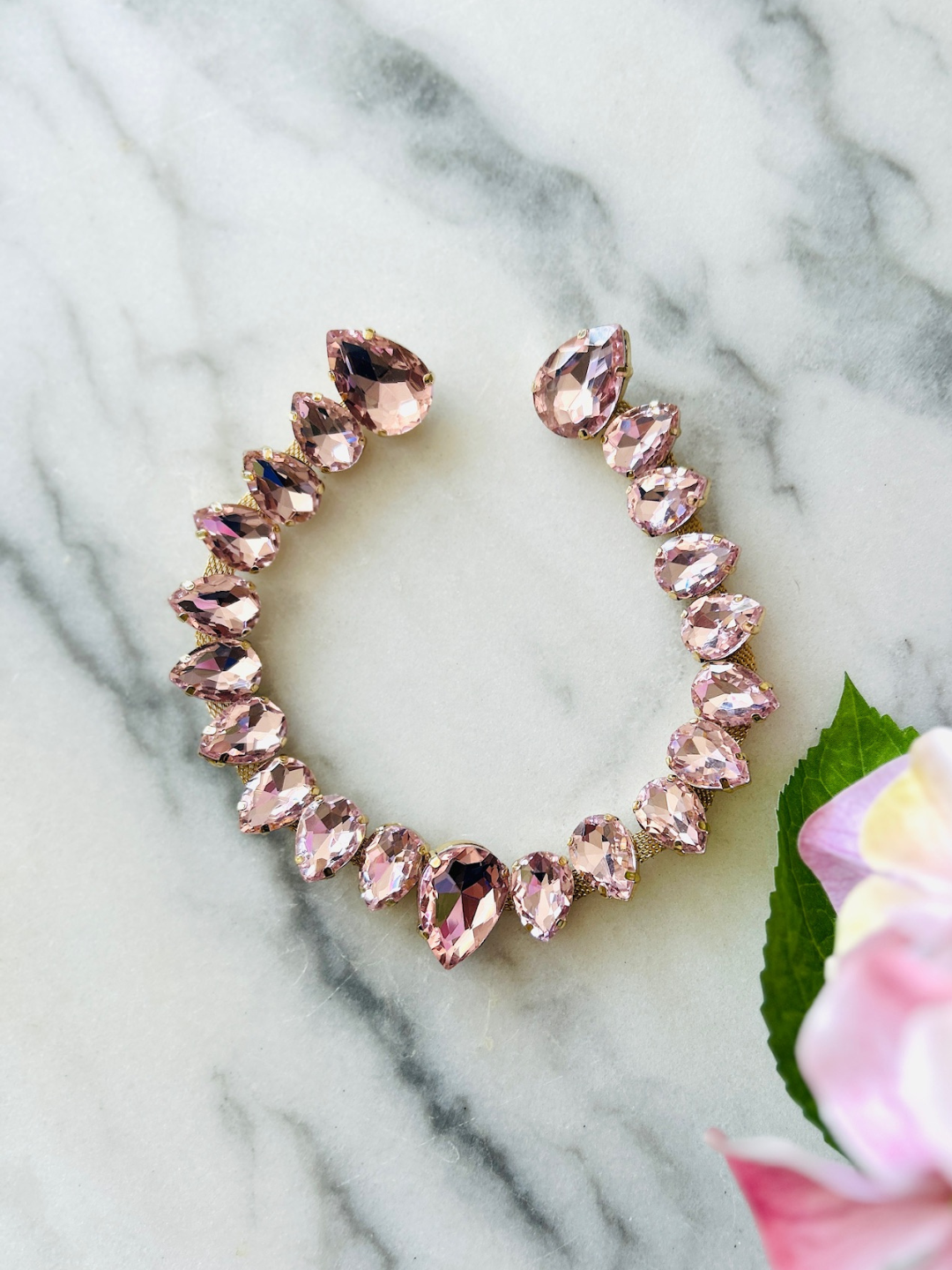 Crystal Drops /   Pink